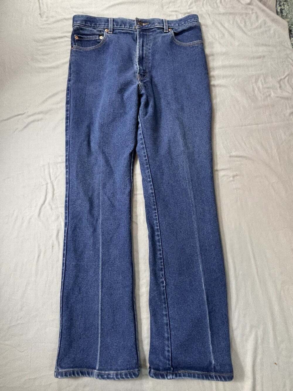 VTG Y2K Levi's 517 Bootcut Blue Jeans Size 36x34 (33x31) Western